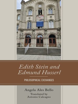 cover image of Edith Stein and Edmund Husserl